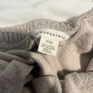 tan cozy aeropostale shorts never worn perfect condition!